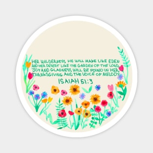 Garden of Joy & Gladness Magnet